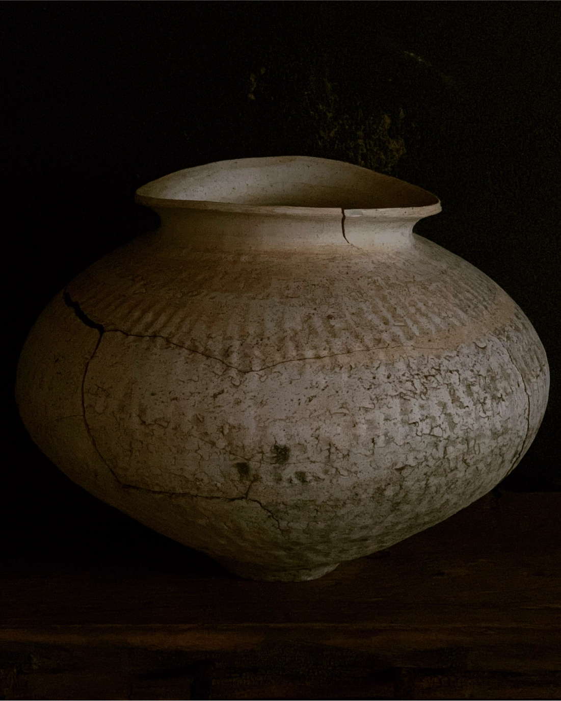 Kaolin Clay Large Tsubo